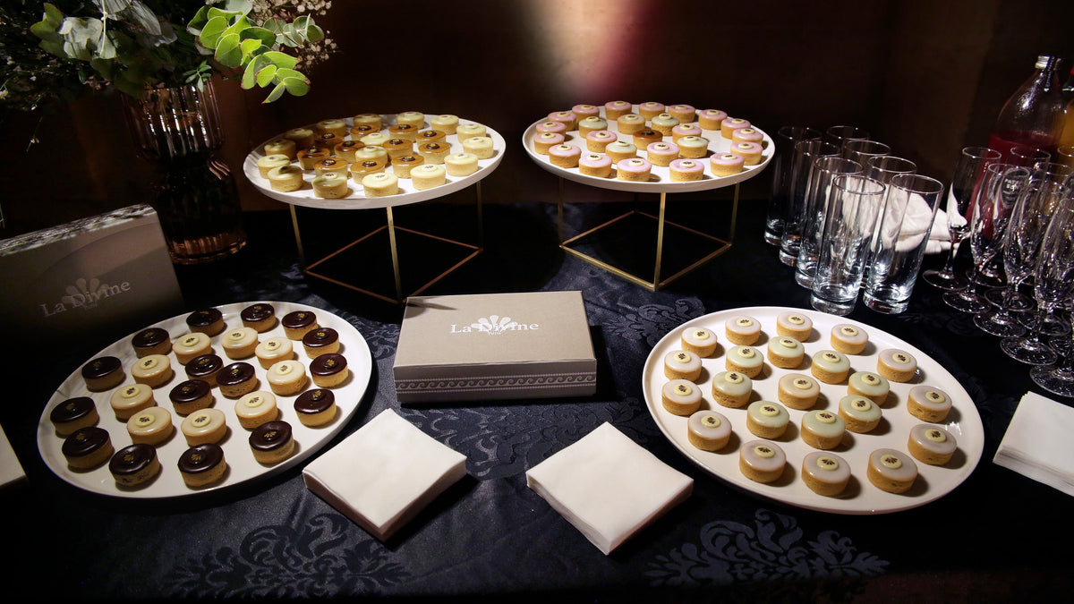 La Divine — buffet d'événement, coffret et mini Divines